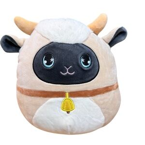 Squishmallows Ronnie Highland Cow Plush 9” Kellytoy Farm Squad Original